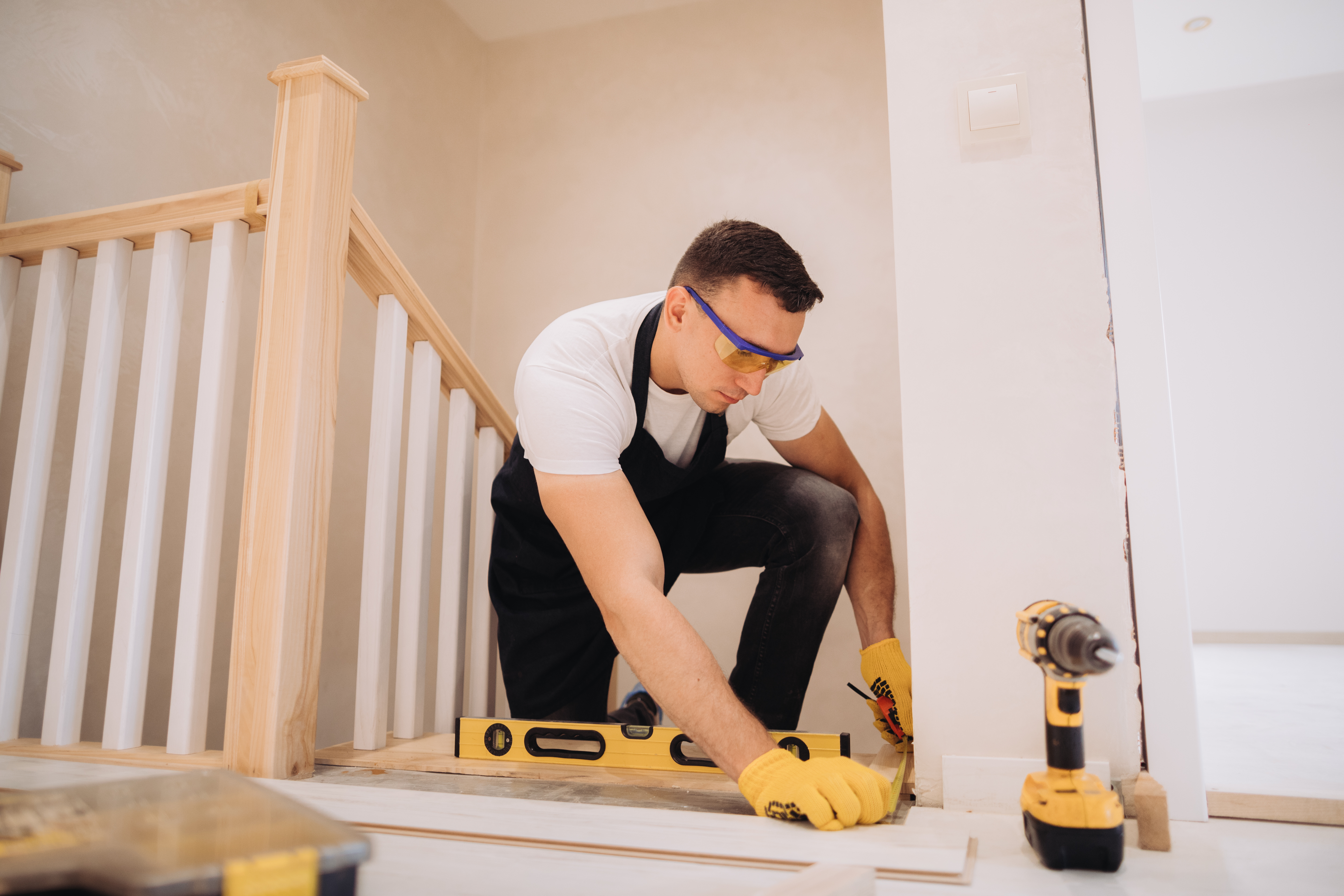 Millwork and trim finish monitoring